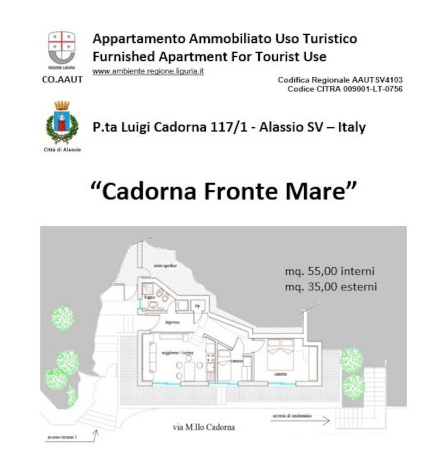 Appartement Cadorna Fronte Mare à Alassio Extérieur photo